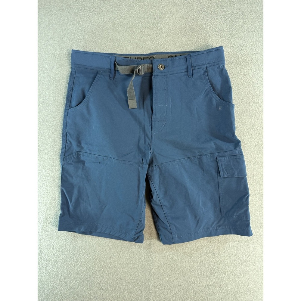 Gerry Shorts Mens 32 Blue Stretch Hiking 10 Inseam Adjustable Waist Lightweight